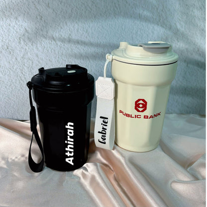 Coffee Tumbler Bottle with Personalisation