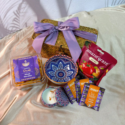 Deepavali Rattan Gift Set #3